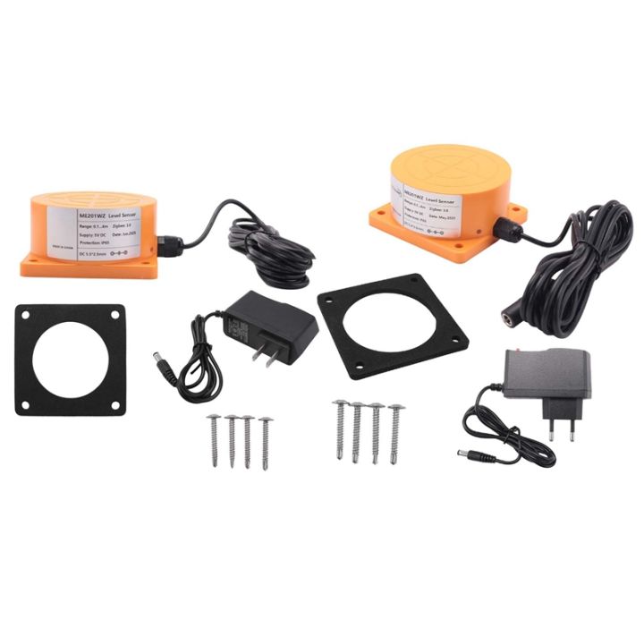 Tuya Smart Zigbee Ultrasonic Water Tank Level Monitor Sensor Real-Time ...