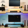 ERGONOZ LEVATOR-LIFT ชั้นวางจอคอม แท่นวางแล็ปท็อป มีลำโพงในตัว ไฟ RGB. 