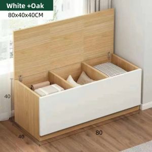 Minimalist multifunctional storage cabinet bedside/bay window/balcony/living room flip cabinet