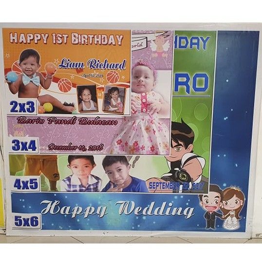 Tarpaulin Printing Customize FREE LAYOUT | Lazada PH