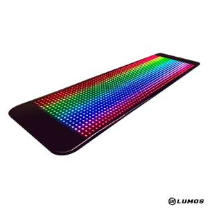 LOY K6 RGB Smart LED Pixel Car Screen Animation DIY Programmable Bluetooth App Control LED Panel Flexible Display Devils Eye Lights