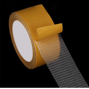 Super Dense Grid Fiber Double-Sided Tape for All Seasons Trusted by Home Users  No Trace  Transparent  Flexible