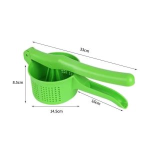 FFBH Hand Press Vegetable Squeezer Dumpling Stuffing Dehydrator Fruit Squeezer Water Remover Extr Kitchen Accessories Gadget 5B8Q6