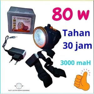 Senter Kepala 80W Putih SIVITECH-SIVITECH-S4