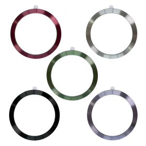 Universal Metal Phone Rings Pattern Magnetic Phone Plate Phone Holder Rings for Magnetic Car Mount Wireless Charging