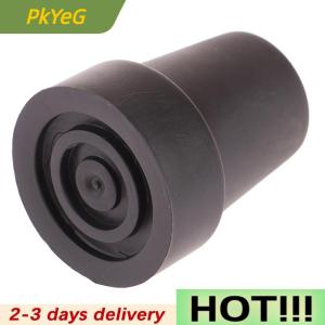 PkYeG 19mm Antiskid Rubber Crutch Tip Pad Durable Rubber Anti-Slid Heavy Duty Canes Replacement For Walking Stick Crutch