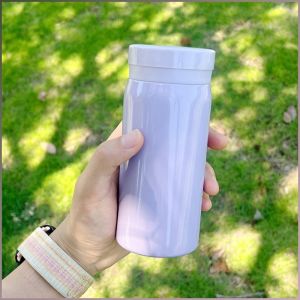 แก้วเก็บความร้อน ขนาดเล็ก สแตนเลส 304 แก้วสูญญากาศพกพา