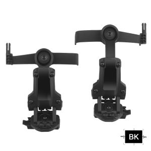 SINAIRSOFT Tai nghe chiến thuật gắn trên đường ray 360 ° xoay cho tac3/C loạt tai nghe bộ chuyển đổi có khung phù hợp với Ops lõi ARC Wendy M-LOK Mũ bảo hiểm