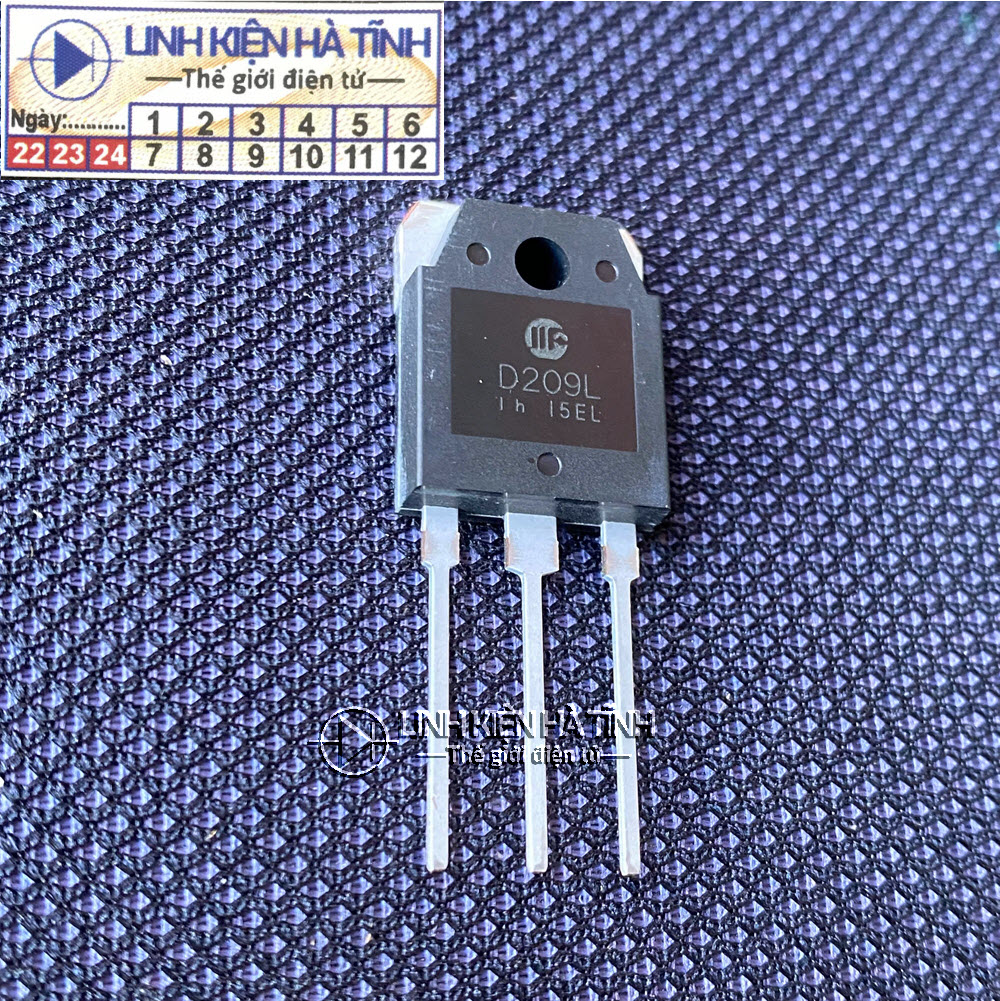 Linh Kiện 2SD209L D209L D209 transistor NPN 12A 700V mới chính hãng