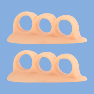 INEOO 1Pair Gel Toe Separators Toe Spacers Toe Straightener Bunions Hammer Toe Overlapping Toe Claw Toes Reduce Foot Pain for Men and Women