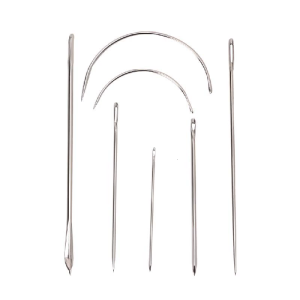 เข็มเย็บด้วยมือ7ชิ้นชุดซ่อมแซมหนังพรมเบาะผ้าใบโค้ง