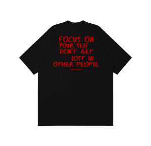 Kaos Oversized Focus Your Self Casual Series