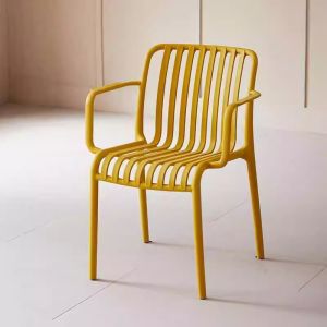 (stock!)Thickened plastic chair Nordic balcony chair Outdoor chair Backrest chair Bar stool
