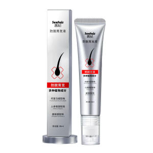 Antihair loss hair care solution with herbal scalp roller ball massage