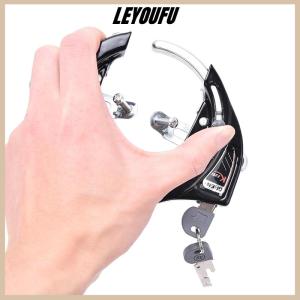 LEYOUFU Bicycle Lock Computer Locks Mountain Bike Lock Anti-theft Steel Chain With Keys