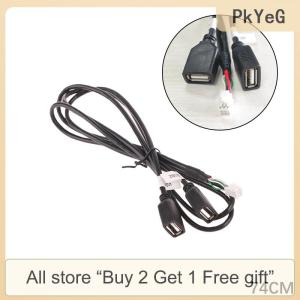 [COD] PkYeG Tool Multimedia Car Player Wire Harness Plug Connector 6 Pin Dual USB Interface Cable Adapter For Android Radio Navigation