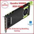 NVIDIA Quadro M4000 8GB GDDR5 Maxwell GPU 256 bit 4xDisplayPort 1.2 1664 CUDA Cores 120W Single Slot for CAD 3d Rendering Modelling Gaming USED - LeInfotech. 