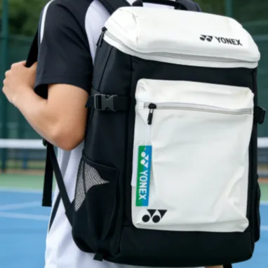 Yonex Badminton Bag Backpack Professional High Capacity Training Tennis Racquet Bag/46 * 18 * 32CM
