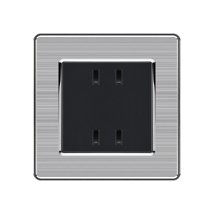 Saklar Dinding Modern Hadiah Inbow - Kontak 2 Pin Anti Karat dengan Panel Baja Tahan Karat