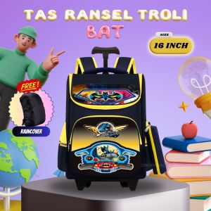 MM - Tas Ransel Anak SD /Tas Ransel Troli Anak Sekolah SD