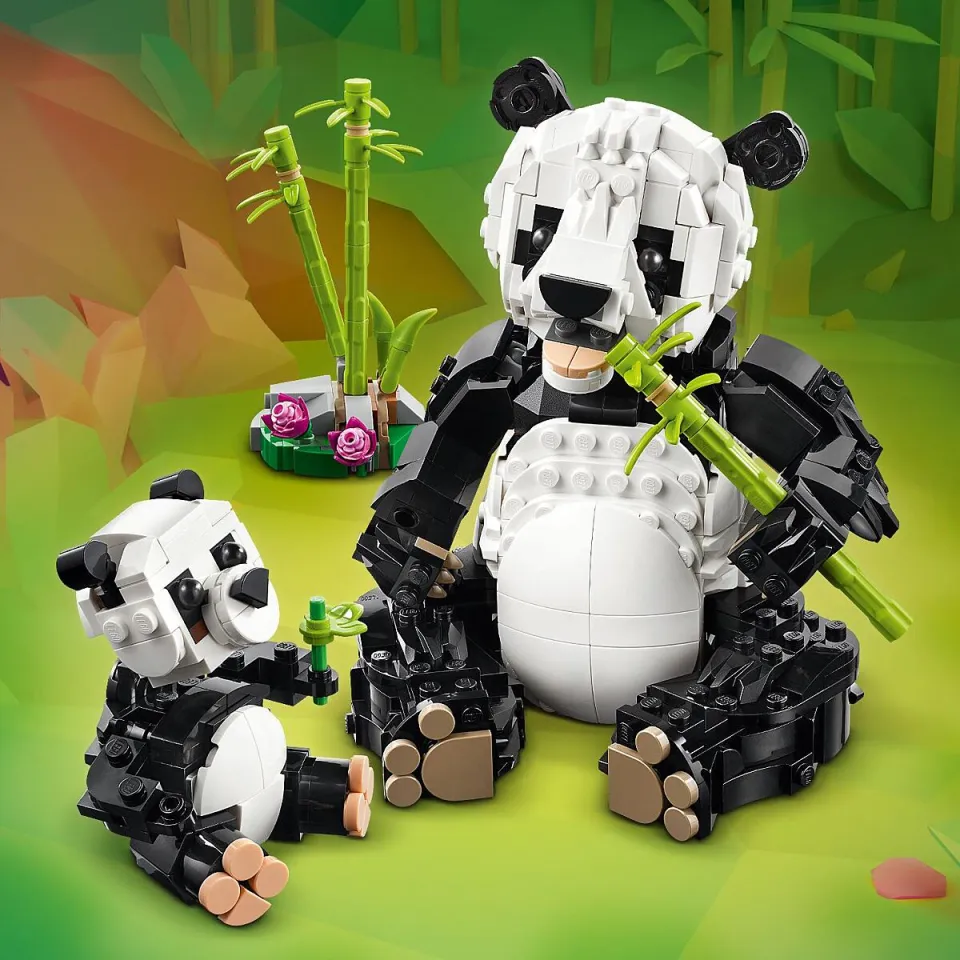 LEGO Creator 3in1 31165 Wild Animals: Panda Family (626 Pieces