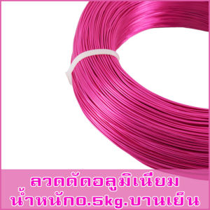 ลวดดัดบอนไซ ลวดDIY ลวดดัดอลูมิเนียม ลวดดัดบอนสี ลวดดัดต้นไม้ ลวดดัดรูปสัตว์ ขนาด 1.5 มิล ยาว 105 เมตร ดัดงอง่าย /ไม่เป็นสนิม /พร้อมส่งมีเก็บปลายทาง