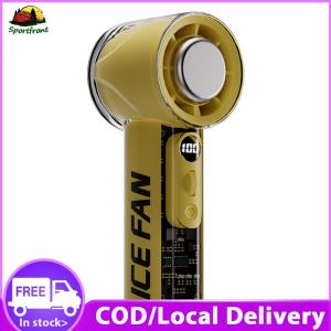 【Free Shipping】 Rechargeable Handheld Fan with 3000mAh Power LED Indicator 100 Speed Levels Small Portable Fan for Travel and Home