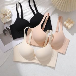 oobest【จัดส่ง 2-3 วัน】ซื้อบราดันทรง1 Take 1บราบราบางไร้รอยต่อใส่สบายแหวนไร้โลหะไร้รอยต่อ