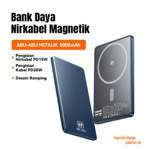 Nexid Magsafe Power bank 5000mAh 20W Mini Magnetic Powerbank Wireless Fast Charging