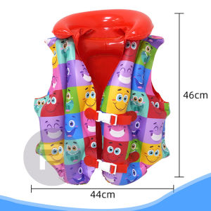RUNVEX เสื้อชูชีพเด็ก ลายการ์ตูน เสื้อกั๊กชูชีพแบบเป่าลมเจ้าหญิง เสื้อชูชีพสำหรับเด็ก สำหรับเด็ก1- 4ขวบ