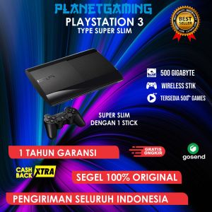 PS 3 TYPE SUPERSLIM HDD 320/500GB FULLGAMES