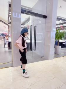 Rok Budak Perempuan Stail Perancis a Baru a Barat Musim Panas Pertengahan Gaun Puteri Bawah Lutut A Rok Ekor Ikan