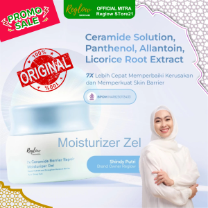 Reglow Moisturizer. Skin Barrier Series 7x Ceramide Barrier Repair Moisturizer Gel (30 gr)