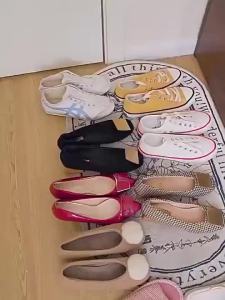 Shoe Rack Entrance Door Multi-Layer Household Door Small Narrow Shoe Cabinet Dust-Proof Storage Door External Shelf