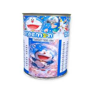 CELENGAN TARGET MOTIF KARTUN /celengan target get 500 rb murah/ celengan mini 10 cm