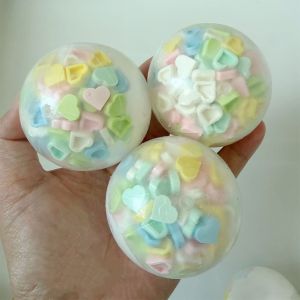 YONIT Hand Relax Clay Craft Balls Moldable Non-bounce Handmade Squeeze Balls Boys Girls Pinch Blocks Filled Squishy Kids Adults