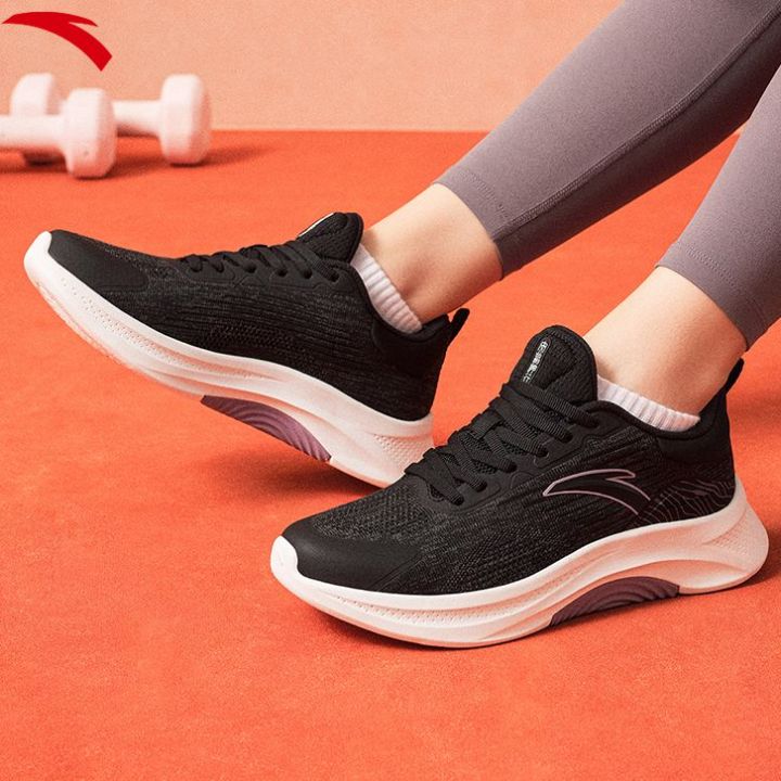 ANTA Women EBUFFER CROSS-TRAINING SHOES 822347718-1 Black/Grey