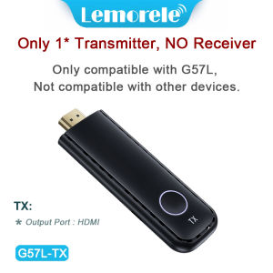 Lemorele Wireless HDMI Transmitter and Receiver Hdmi Dongle HDMI Splitter Extender Suitable for Netflix Meeting Streaming Switch PS4