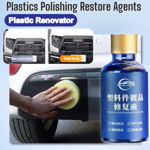 Car Interior Exterior Plastic Cleaner Polisher Automotive Plastic Renovator Maintenance Frosted Scratch Repairer