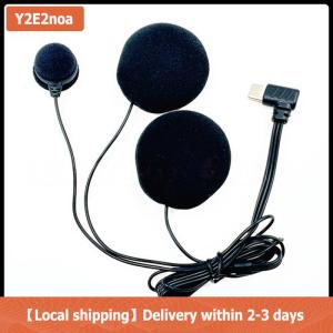 【Local shipping】 1Pcs Soft Mic For E1 X1 Bluetooth Type-C Plug HD Noise Reduction Motorcycle Full Face Helmet Headset Microphone