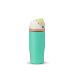 SG[🔥 In Stock] Owala 16-ounce childrens non-sipping insulated sports water bottle BPA-free stainless steel water bottle with a straw