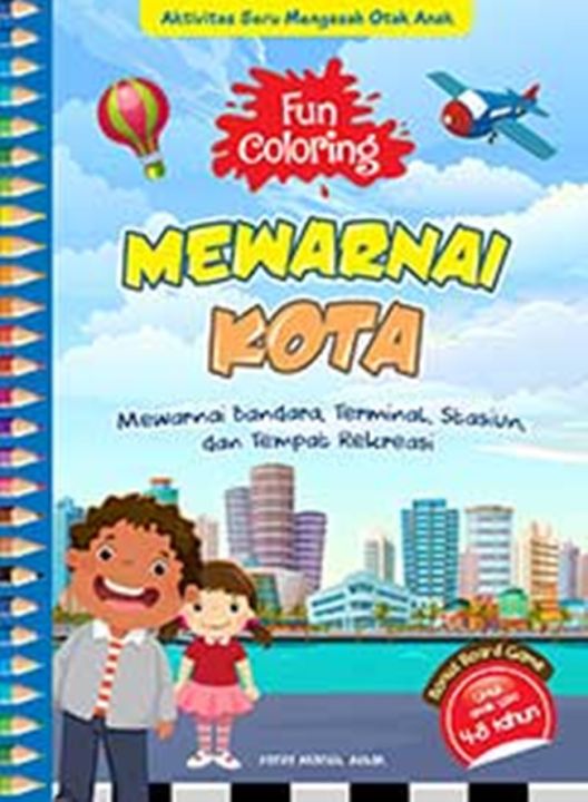 FUN COLORING : MEWARNAI KOTA | Lazada Indonesia