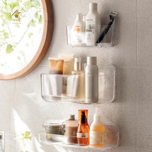DXL Bathroom Rack: A Punch-free Cosmetic Storage Solution