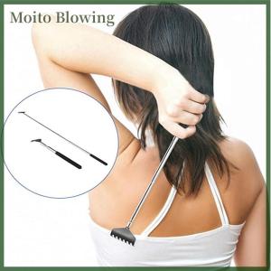 Moito Dụng cụ cào ngứa có thể thu vào bằng thép dụng cụ mát xa dạng ống lồng dụng cụ cào lưng