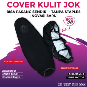 Sarung Jok Motor Amplas Calidus / Cover Jok Motor Langsung Pakai Kreket Rajalelaki