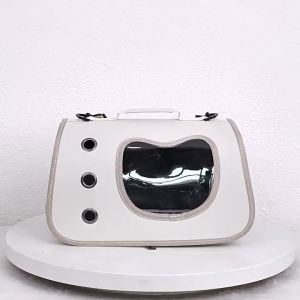 กระเป๋าใส่สัตว์เลี้ยงกลางแจ้งแบบพกพาสำหรับสุนัขและแมว กระเป๋าสะพายข้างสำหรับสุนัขขนาดเล็กที่สามารถติดตั้งในรถ กระเป๋าแมวแบบเปิดด้านข้างขนาดใหญ่ที่ระบายอากาศได้ [ จัดส่งฟรี ]