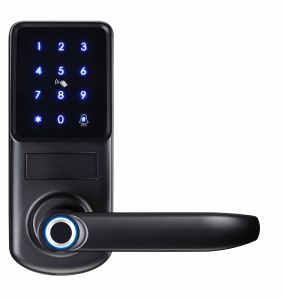 RAYKUBE A290 Tuya Smart Deadbolt Digital Smart Door Lock WIFI Card Password Fingerprint Security Door Lock Smart Lock