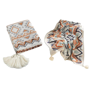 Versatile Bohemians Design Blanket Suitable for Bedroom Living Room Office Use for SleepAir ConditioningSofa Blanket