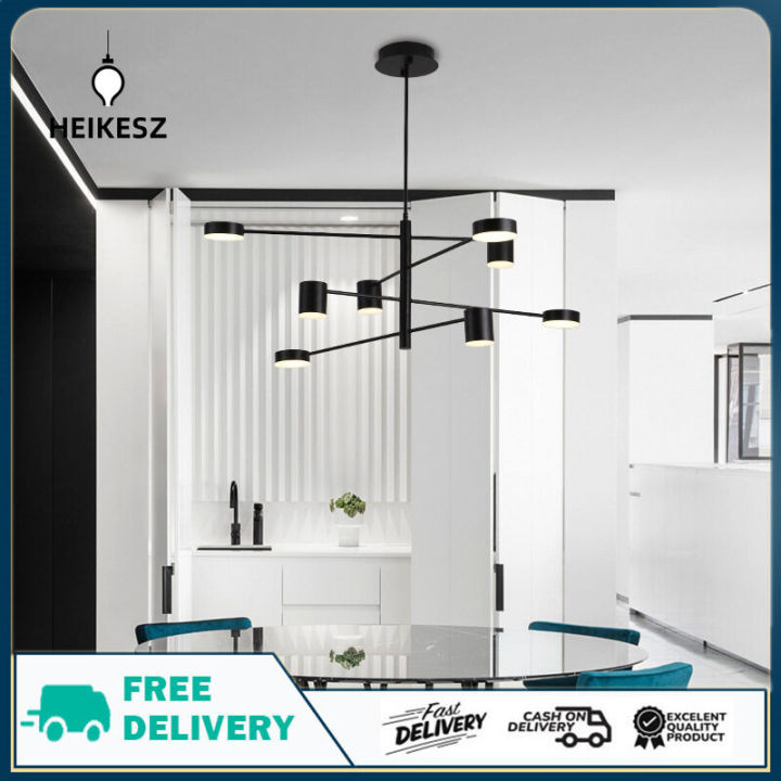HEIKESZ Nordic Personalized & Creative Multi-Head Chandelier Simple ...