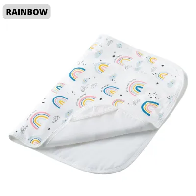 [3 for $9.90] Waterproof Reusable Baby Diaper Changing Mats 50x70cm Pads For Nappy Change Sleep Travel Friendly